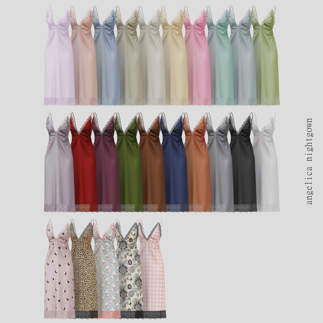 Галерея мода Пижамы Angelica Delilah Set #1